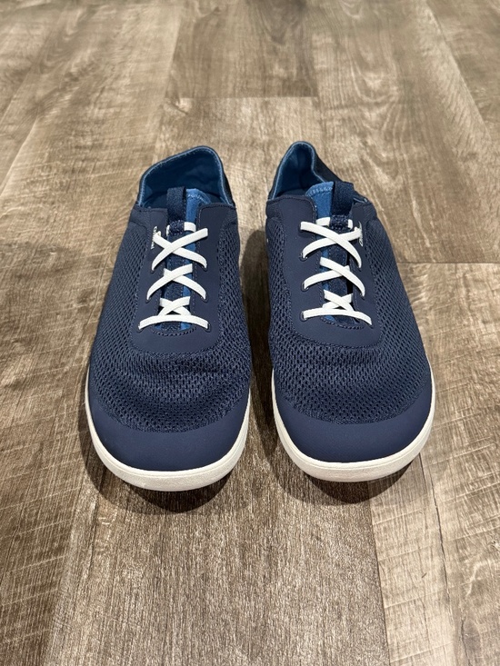 OluKai Other - Moku Pae Men's Boat Shoes - Trench Blue/Off White | OluKai